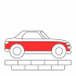 Icon for light vehicular use.
