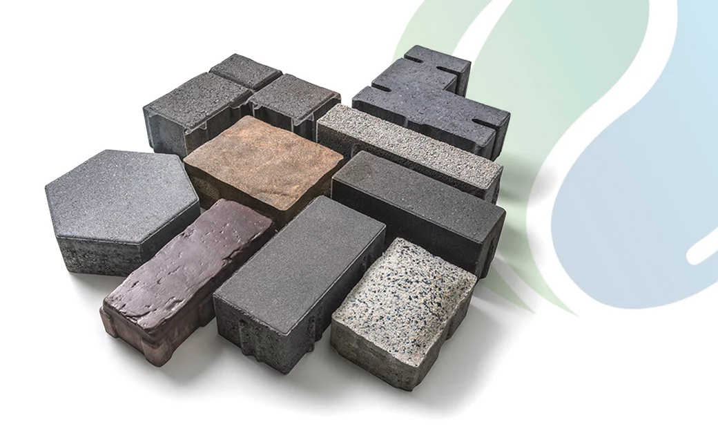 Collection of permeable pavers