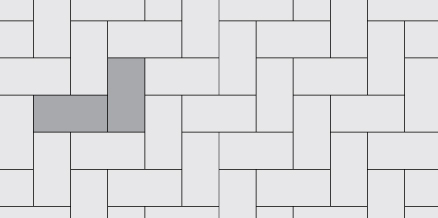 18×36″ (450x900mm) Herringbone